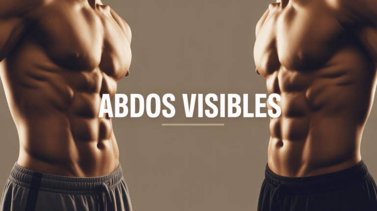 Torse sportif ombres definition abdominale abdos visibles