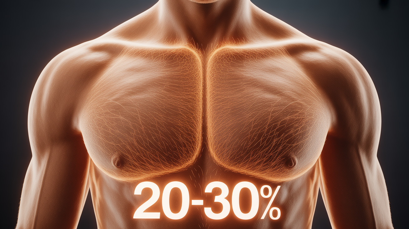 Schéma fibres bas des pectoraux musculation