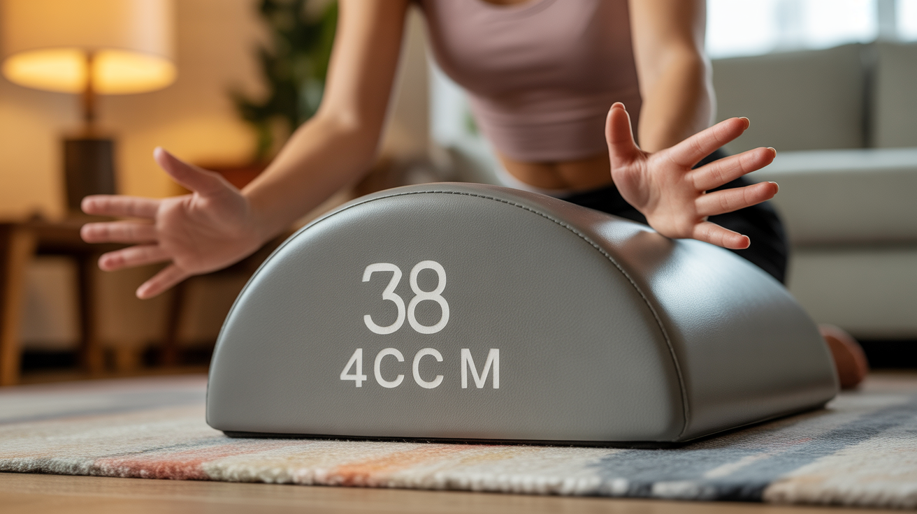 Anneau de pilates gris 38 cm prêt à être saisi