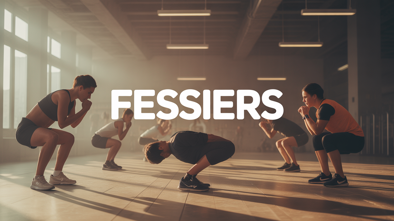 exercices fessiers en salle de sport hip thrust squats fentes motivant