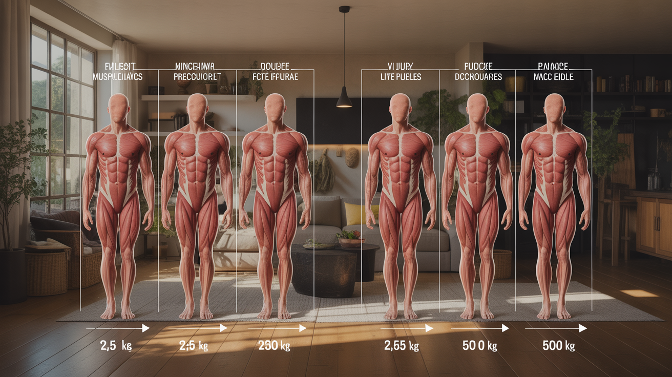 Groupes musculaires et exercices poulie musculation avec poids