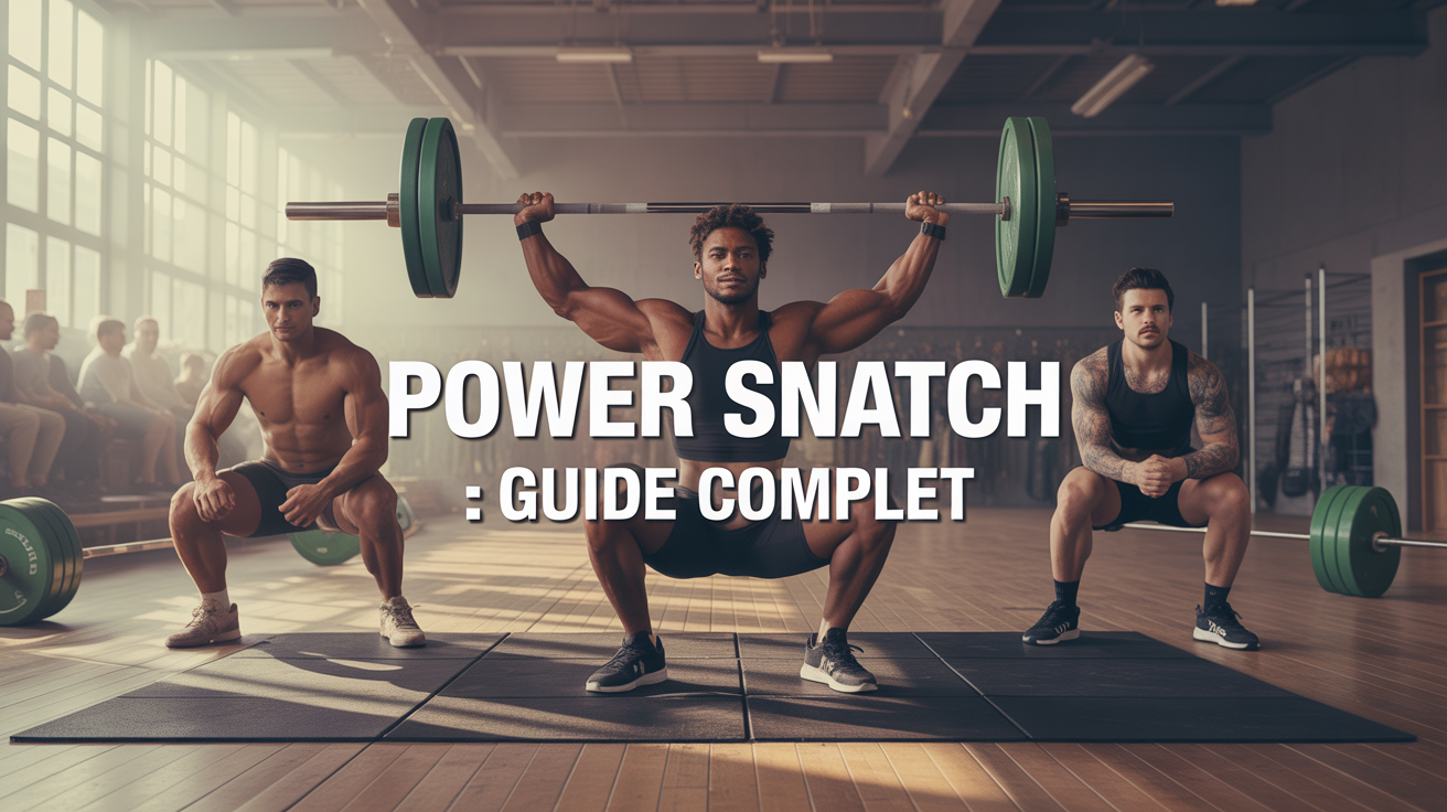 Visuel central power snatch guide complet salle de musculation
