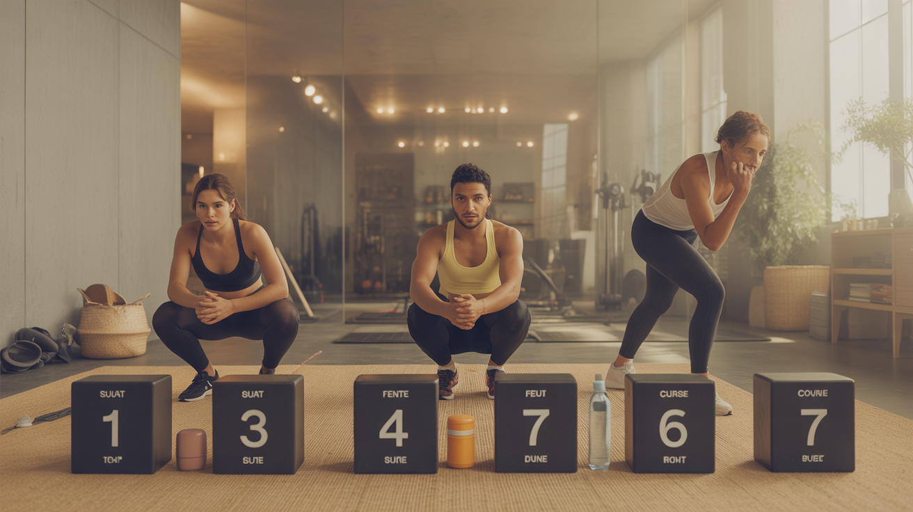 programme express fessiers 7 jours exercices sportives