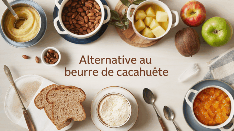pots purees d'amande noisette cajou coco pomme courge alternative au beurre de cacahuete