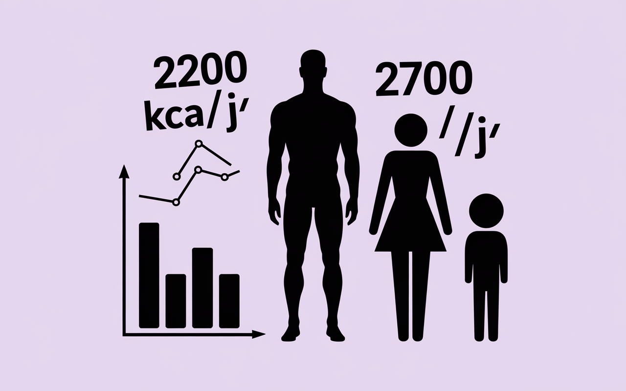 table calcul simulateur metabolisme base kcal homme femme