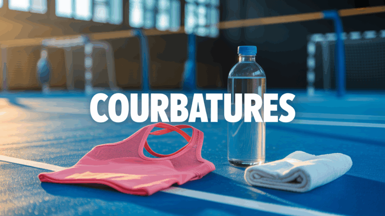 tapis sport haltere eau courbatures