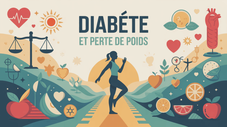 illustration diabete perte de poids motivation