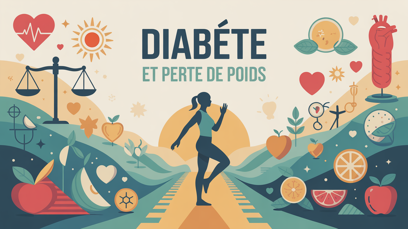 illustration diabete perte de poids motivation