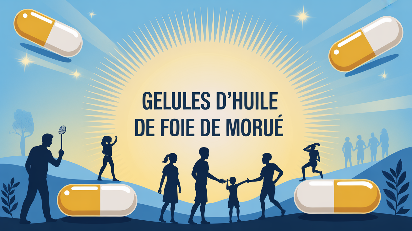 gélules huile de foie de morue bien-être immunité