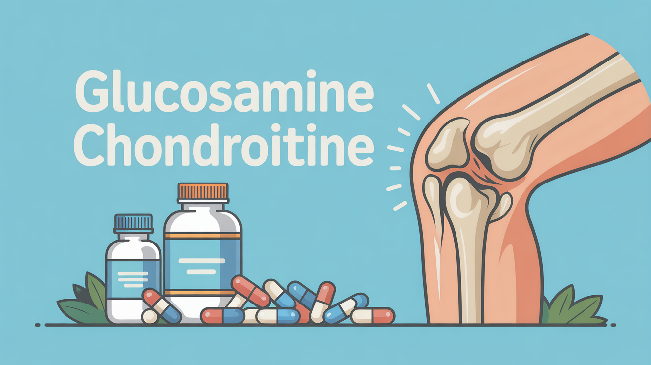 Glucosamine chondroïtine genou hanche surbrillance capsules