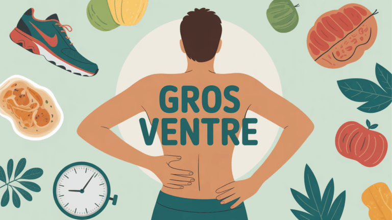 illustration gros ventre causes solutions
