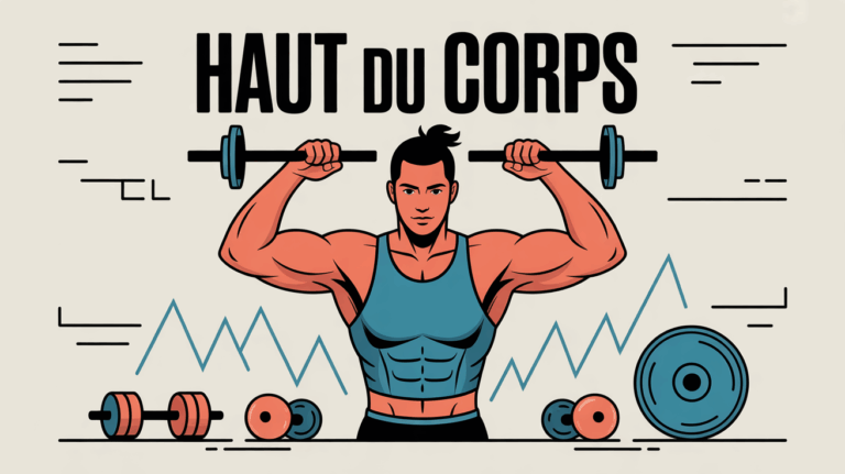 Exercices musculation haut du corps posture accessoires