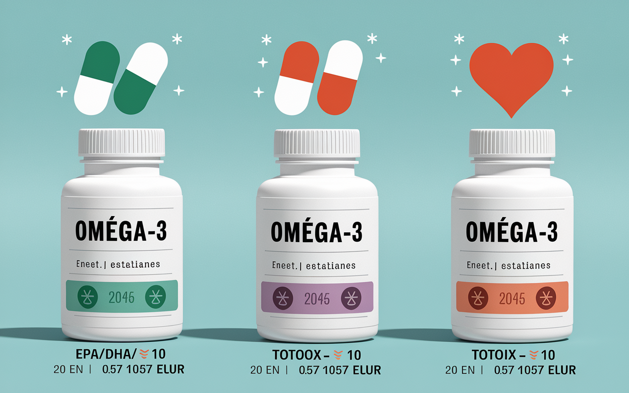 tableau comparaison omega 3 pharmacie 2025