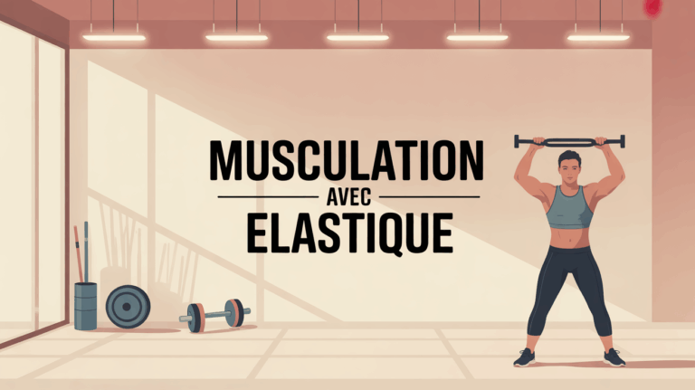 musculation avec elastique en interieur