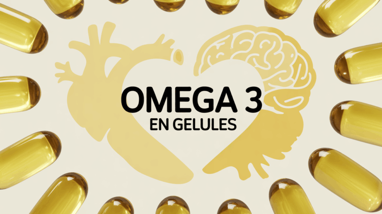 capsules omega 3 vue cercle coeur cerveau