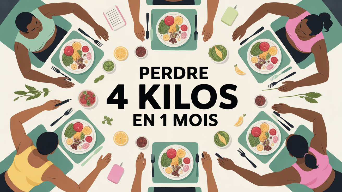 table repas equilibres et silhouettes sportives