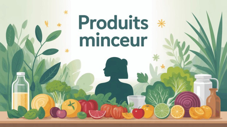 Visuel produits minceur vitalite alimentation saine
