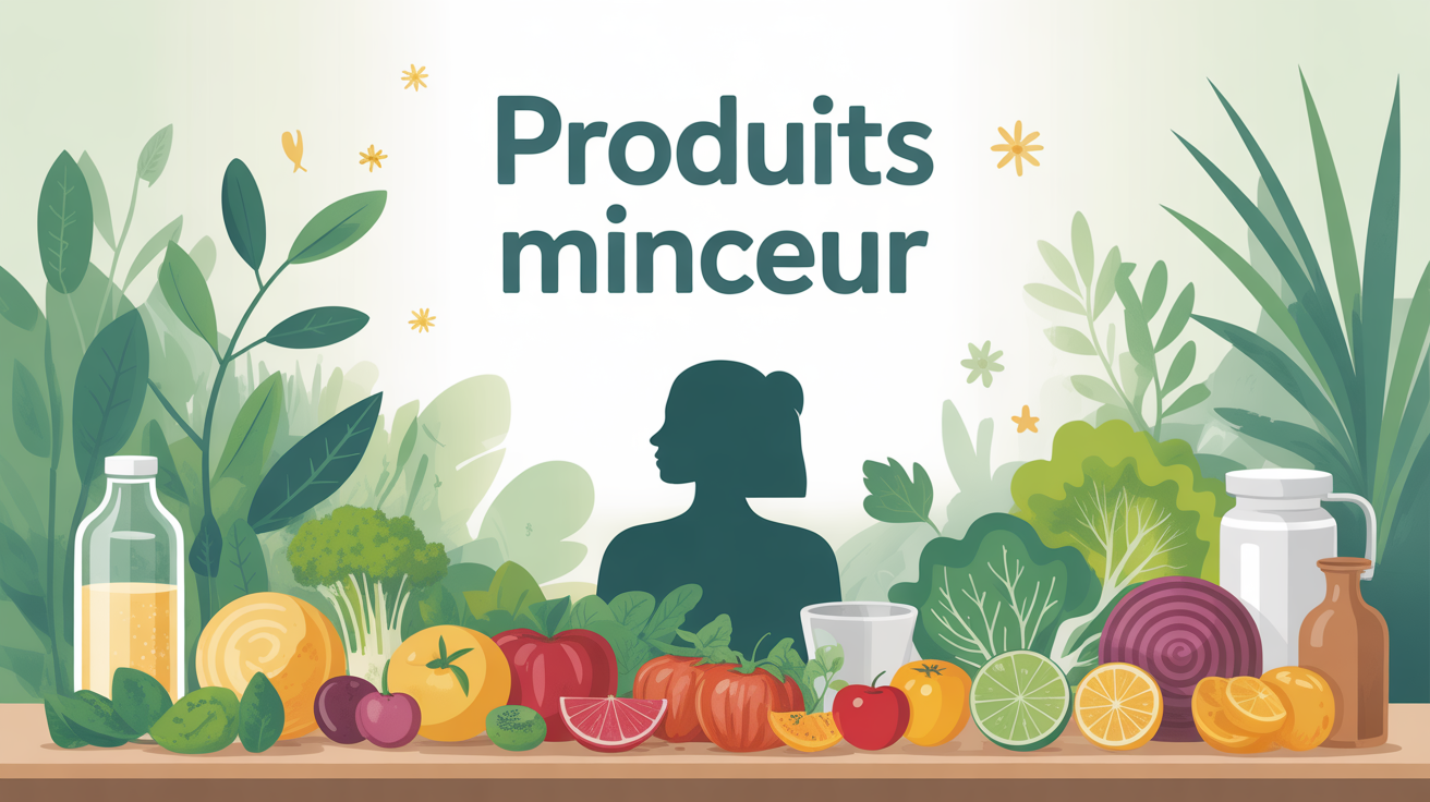 Visuel produits minceur vitalite alimentation saine