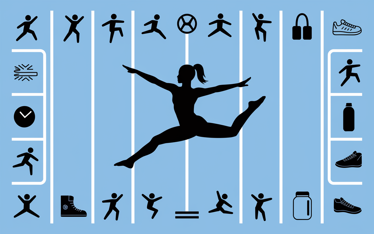 programme corde a sauter pour maigrir tapis pictogramme