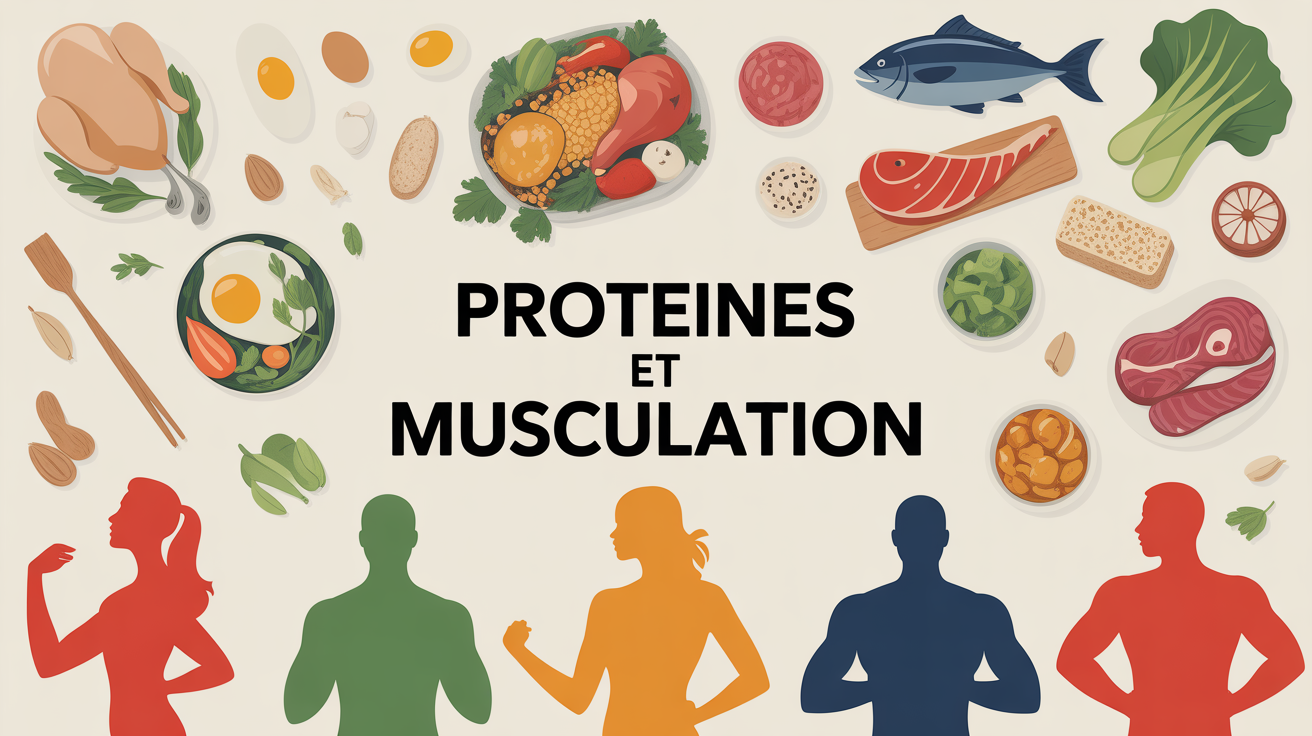 aliments proteines musculation poulet oeufs poisson tofu legumes noix