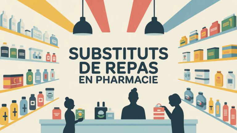 substituts de repas en pharmacie comptoir comparaison