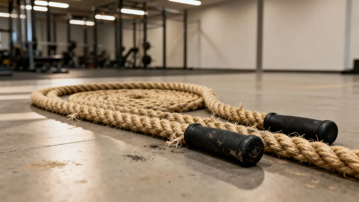 Battle rope nylon chanvre extrémités manchons