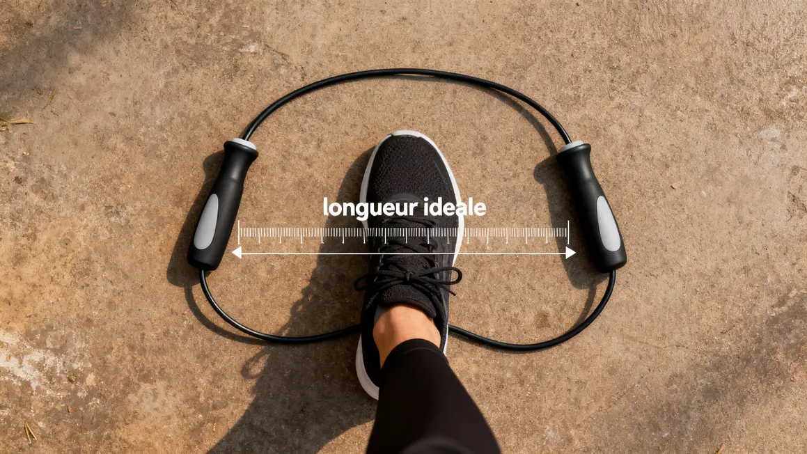 corde à sauter réglage longueur double under