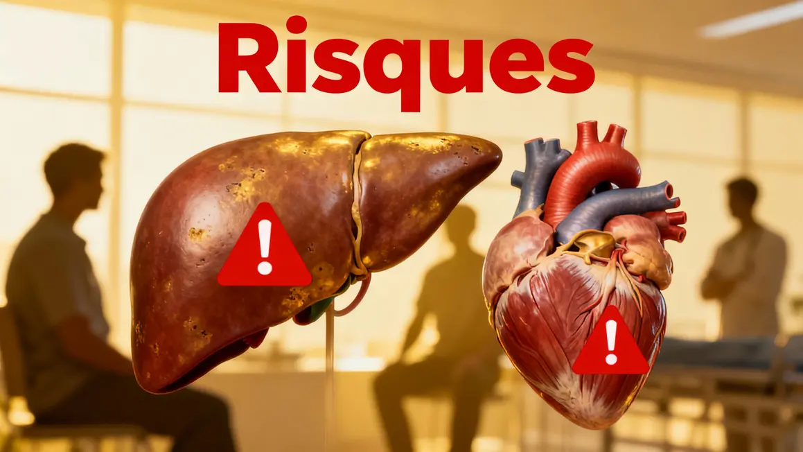 Risques hepatiques cardiaques Anadrol sport