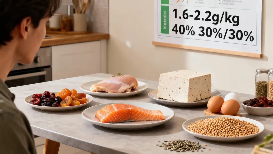 alimentation protéines muscle force nutrition