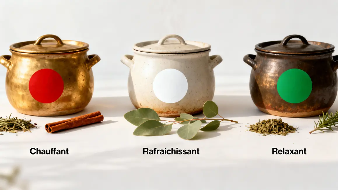 trois pots baume du tigre couleur ingrédients universels