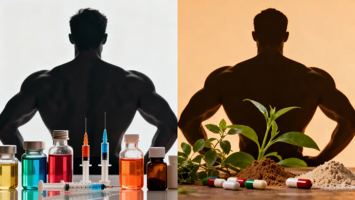 Comparaison anabolisants chimiques naturels pour sécher musculation
