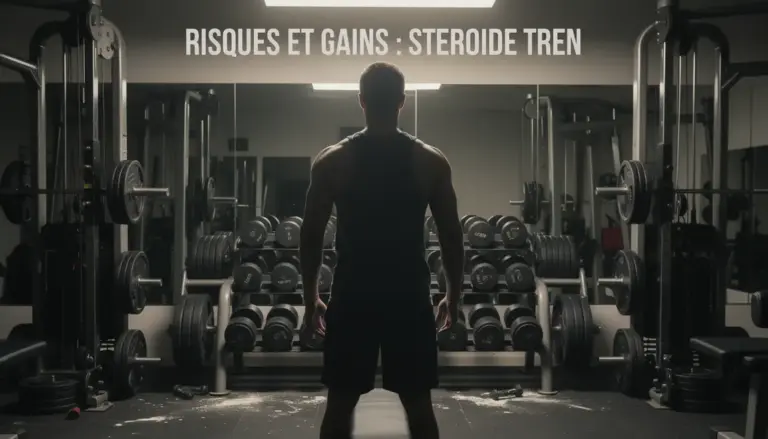 Sportif dos musculation risques trenbolone
