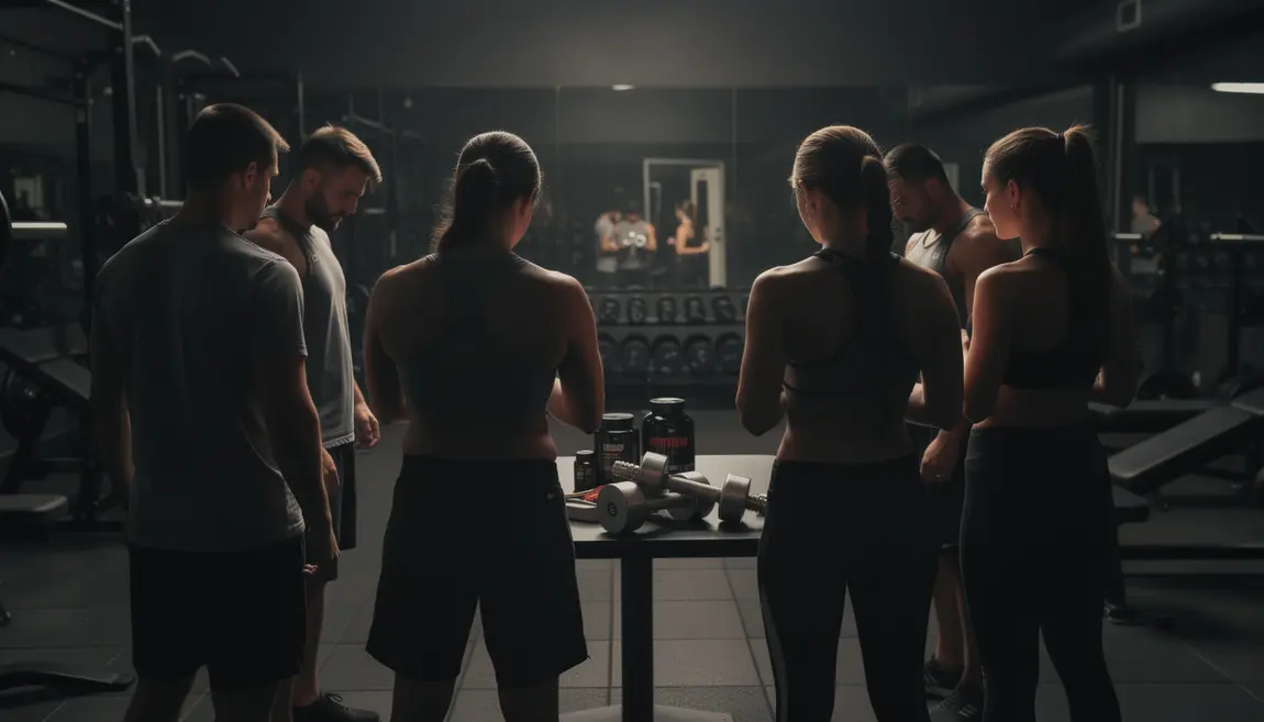silhouettes salle de sport stéroïdes sans danger