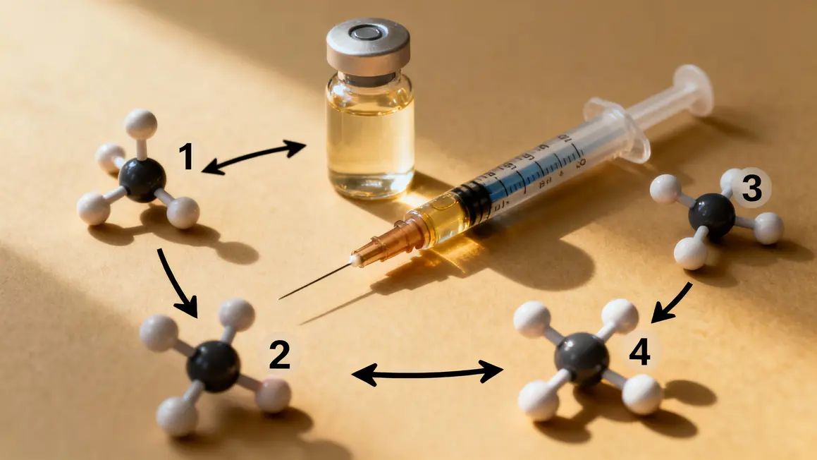 Sustanon seringue quatre esters composition