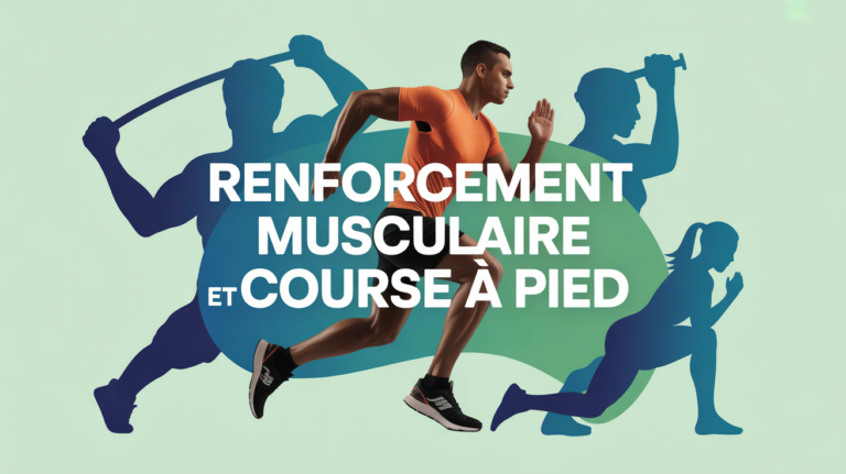 Visuel coureur et exercices renforcement musculaire course a pied