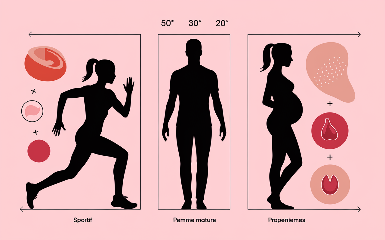 tableau glucide lipide proteine proportions profils différents
