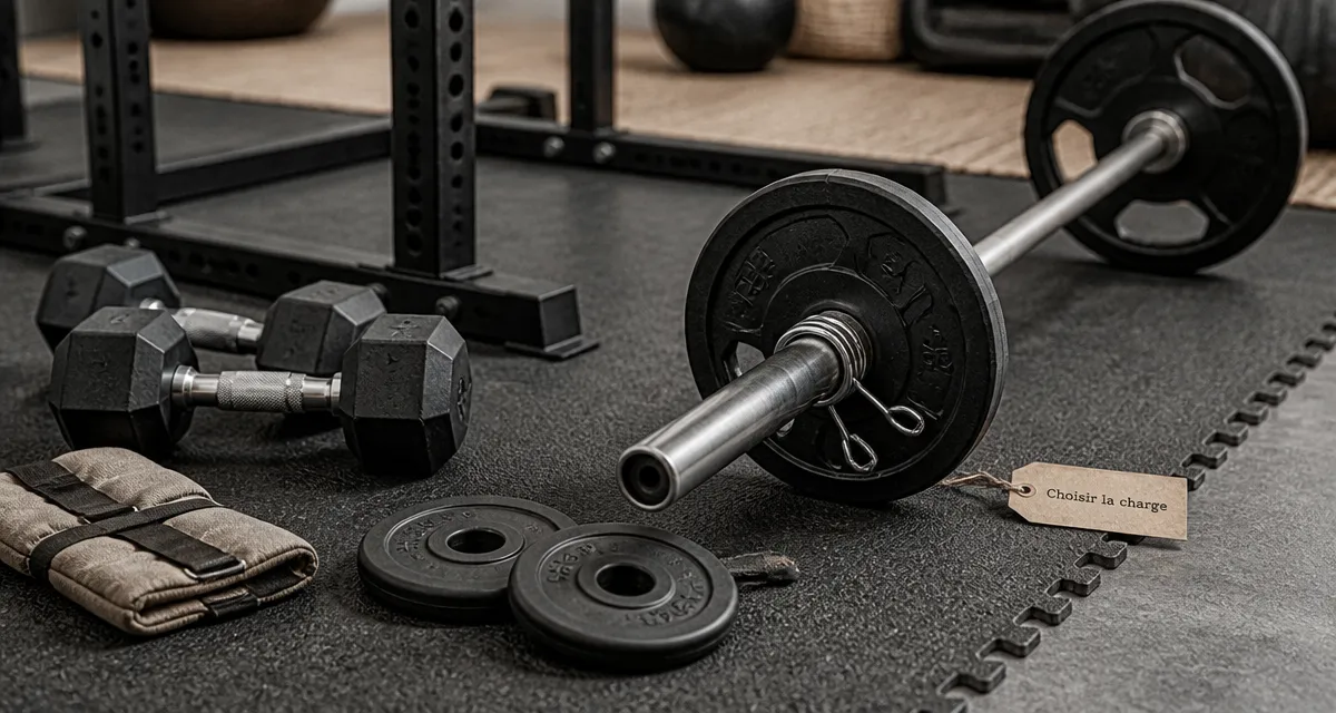 Poid de muscu : matériaux et protection des sols en home gym