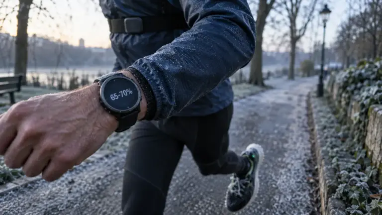 Frequence cardiaque endurance fondamentale 65-70% sur montre cardio