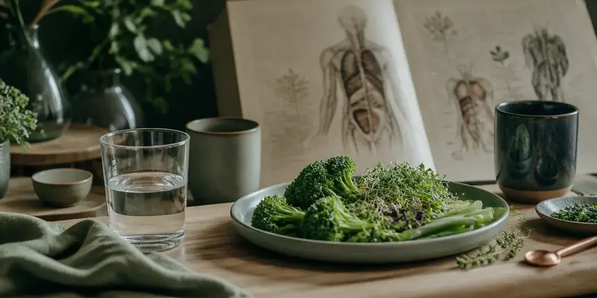 Comment detoxifier son corps : eau et légumes verts