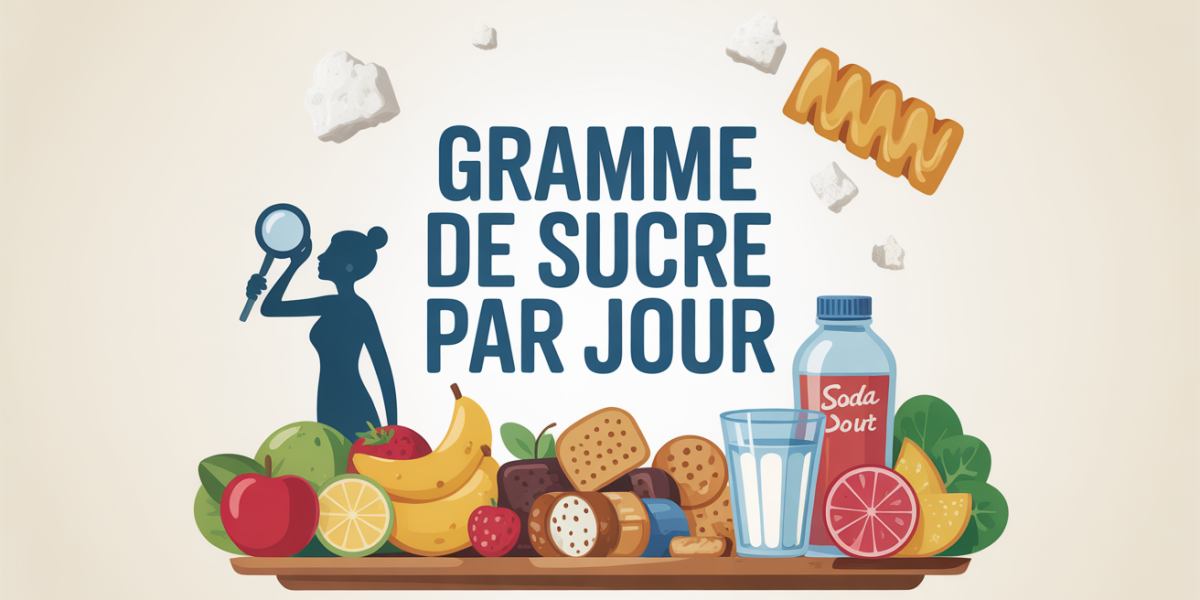 plateau educatif aliments variés gramme de sucre par jour