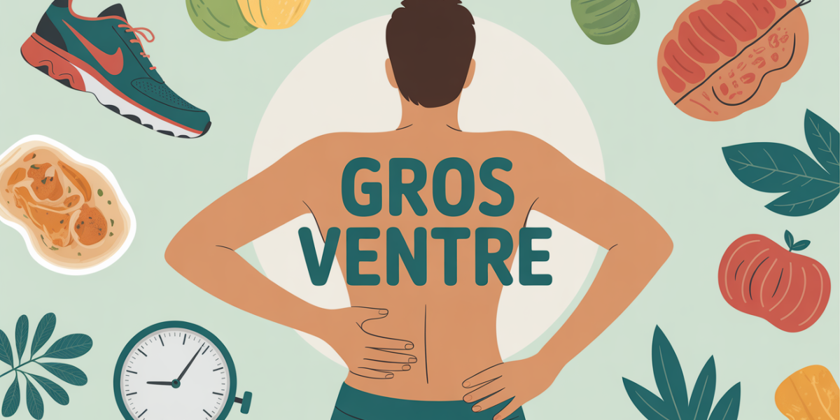 illustration gros ventre causes solutions