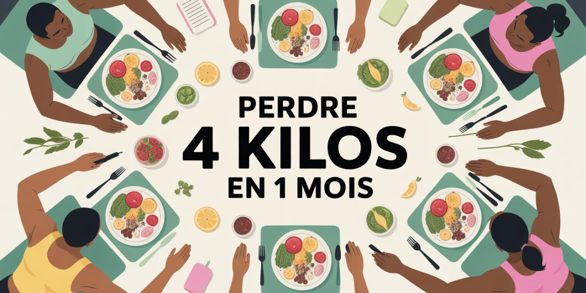 table repas equilibres et silhouettes sportives