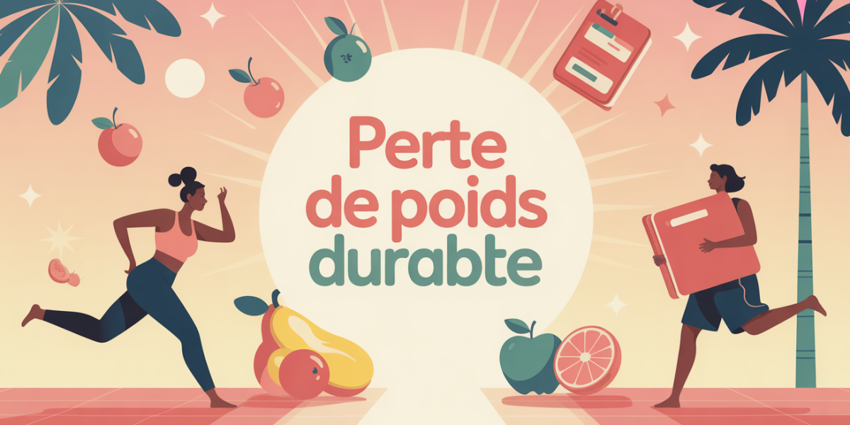 balance moderne et silhouettes sportives, perte de poids durable