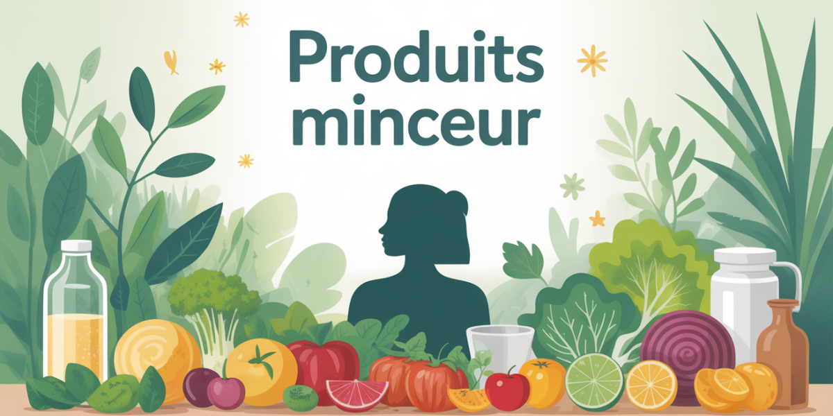 Visuel produits minceur vitalite alimentation saine