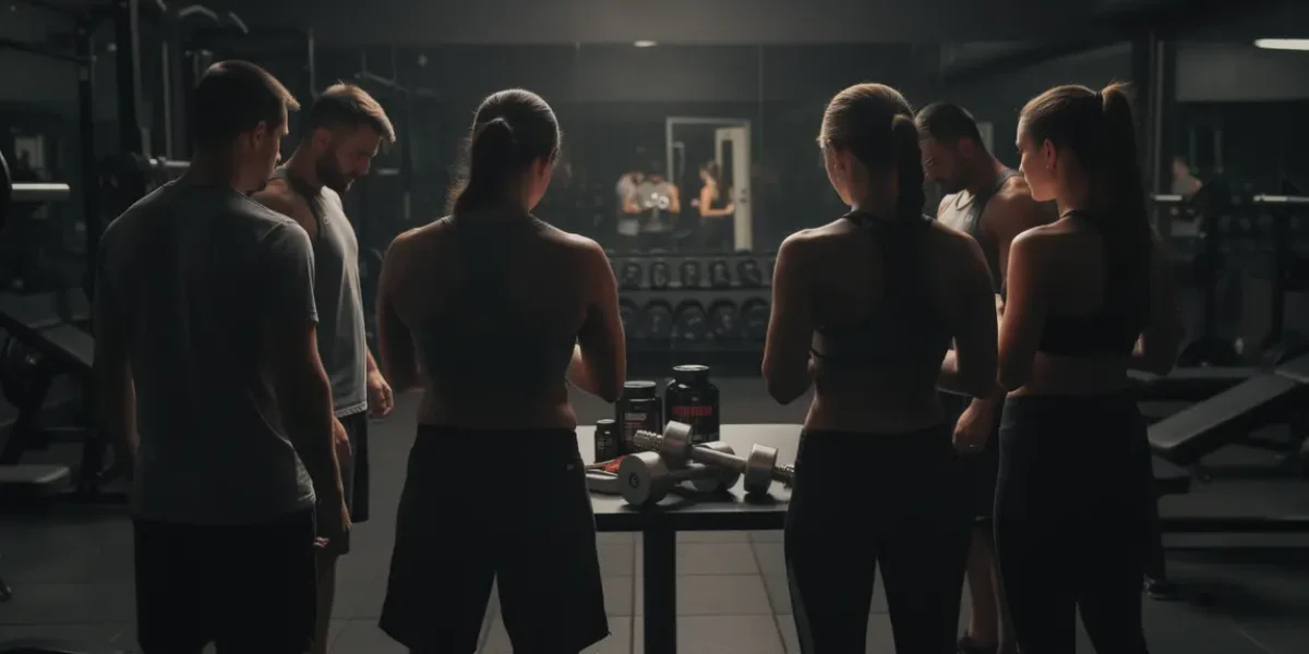 silhouettes salle de sport stéroïdes sans danger
