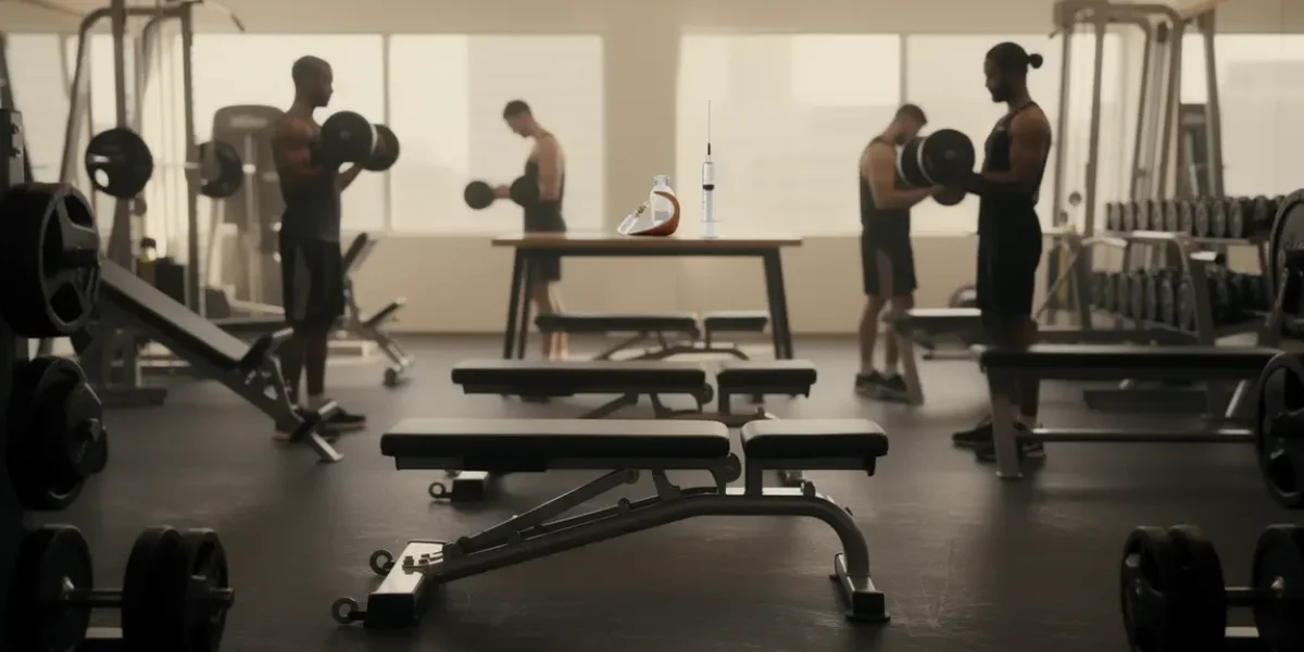 Salle musculation injections testostérone et performance